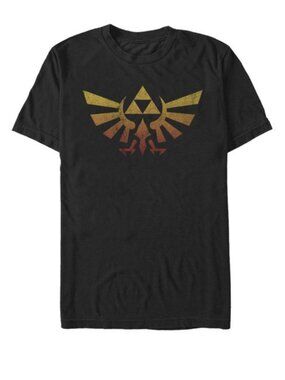 Men's Nintendo Legend of Zelda Natural Triforce Graphic Tee